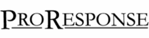 PRORESPONSE Logo (USPTO, 01.06.2011)