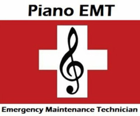 PIANO EMT EMERGENCY MAINTENANCE TECHNICIAN Logo (USPTO, 05.08.2011)