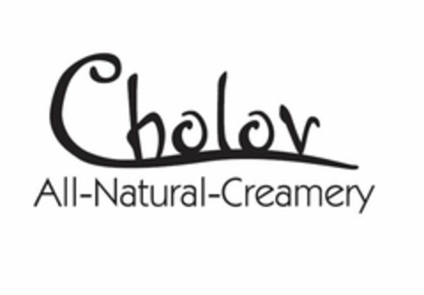 CHOLOV ALL-NATURAL-CREAMERY Logo (USPTO, 26.08.2011)