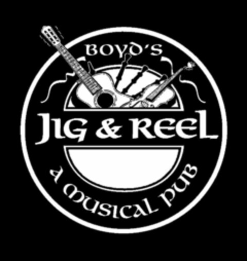 BOYD'S JIG & REEL A MUSICAL PUB Logo (USPTO, 21.03.2012)