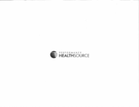 PERFORMANCE HEALTHSOURCE Logo (USPTO, 11.04.2012)