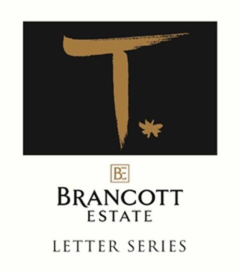 T* BE BRANCOTT ESTATE LETTER SERIES Logo (USPTO, 31.05.2013)