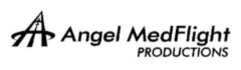 ANGEL MEDFLIGHT PRODUCTIONS Logo (USPTO, 28.08.2013)