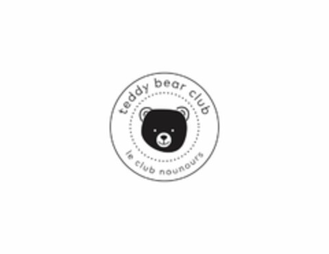 TEDDY BEAR CLUB LE CLUB NOUNOURS Logo (USPTO, 17.10.2014)