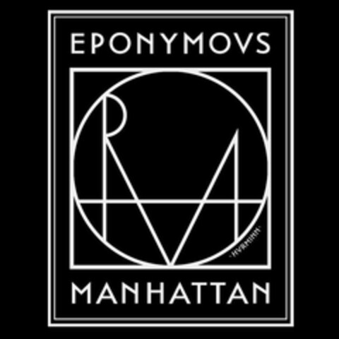 EPONYMOVS HVRMINN MANHATTAN Logo (USPTO, 01/23/2015)