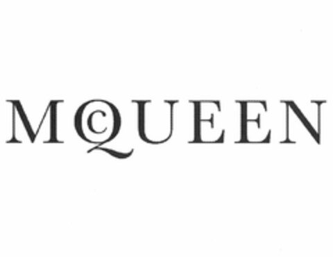 MCQUEEN Logo (USPTO, 26.01.2015)