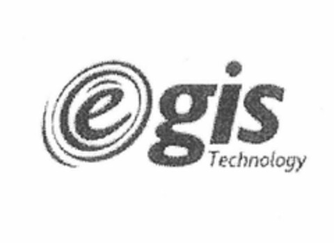 E GIS TECHNOLOGY Logo (USPTO, 02.06.2015)