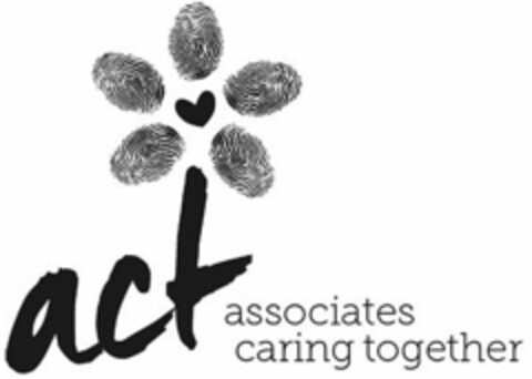 ACT ASSOCIATES CARING TOGETHER Logo (USPTO, 22.01.2016)