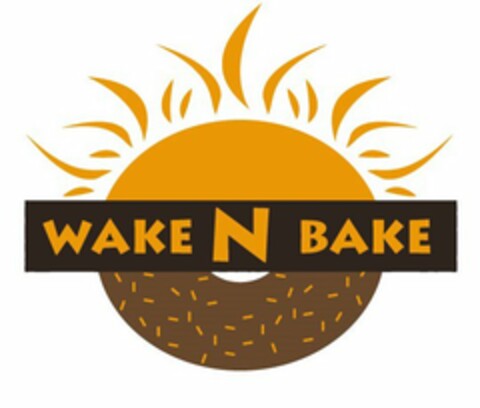 WAKE N BAKE Logo (USPTO, 04/11/2016)