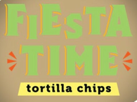 FIESTA TIME TORTILLA CHIPS Logo (USPTO, 21.09.2016)