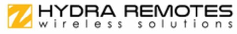 HYDRA REMOTES WIRELESS SOLUTIONS Logo (USPTO, 06.02.2017)