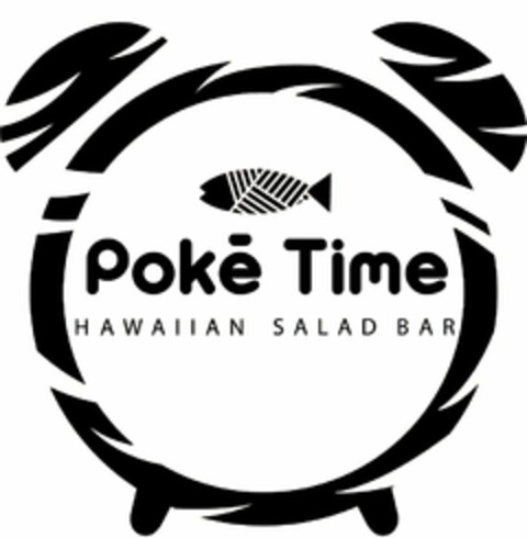 POKÉ TIME HAWAIIAN SALAD BAR Logo (USPTO, 03/09/2017)