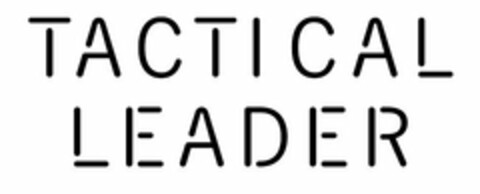 TACTICAL LEADER Logo (USPTO, 30.05.2017)