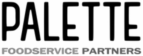 PALETTE FOODSERVICE PARTNERS Logo (USPTO, 06/07/2017)