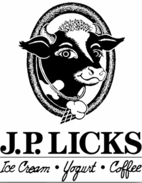 J.P. LICKS ICE CREAM ·YOGURT· COFFEE Logo (USPTO, 07.09.2017)