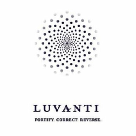 LUVANTI FORTIFY CORRECT REVERSE Logo (USPTO, 13.11.2017)