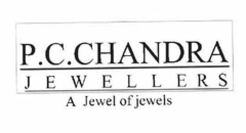 P.C.CHANDRA JEWELLERS A JEWEL OF JEWELS Logo (USPTO, 09.02.2018)