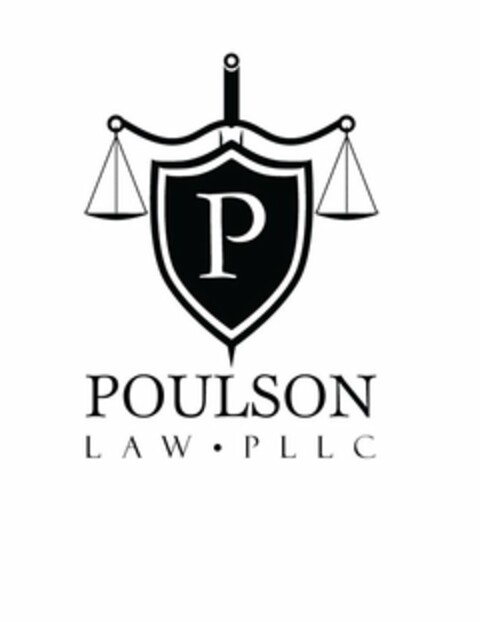 P POULSON LAW · PLLC Logo (USPTO, 03/18/2018)