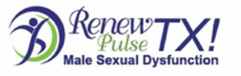 RENEW PULSE TX! MALE SEXUAL DYSFUNCTION Logo (USPTO, 05/07/2018)