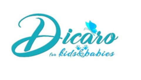 DICARO FOR KIDS & BABIES Logo (USPTO, 07.06.2018)