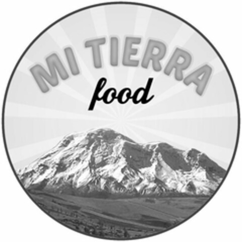 MI TIERRA FOOD Logo (USPTO, 07/12/2018)