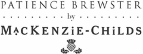 PATIENCE BREWSTER BY MACKENZIE-CHILDS Logo (USPTO, 21.12.2018)