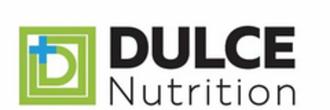D DULCE NUTRITION Logo (USPTO, 16.01.2019)