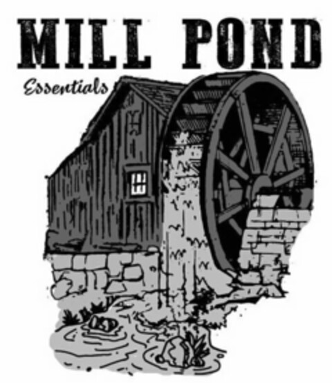 MILL POND ESSENTIALS Logo (USPTO, 05/07/2019)