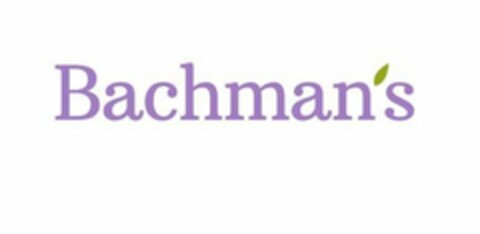 BACHMAN'S Logo (USPTO, 15.05.2019)
