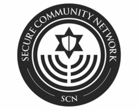 SECURE COMMUNITY NETWORK SCN Logo (USPTO, 06.09.2019)