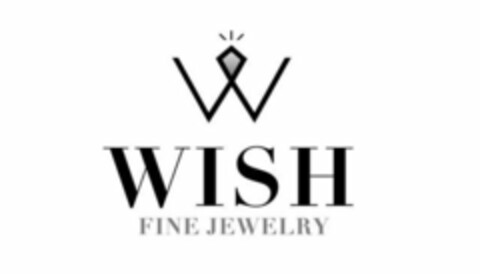 W WISH FINE JEWELRY Logo (USPTO, 17.12.2019)