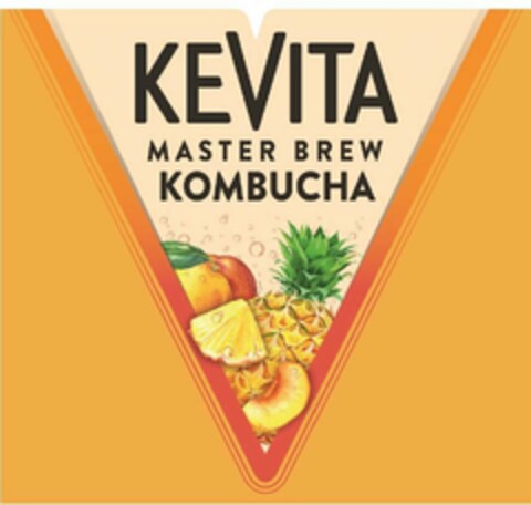 KEVITA MASTER BREW KOMBUCHA Logo (USPTO, 01/17/2020)