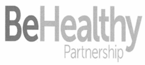 BE HEALTHY PARTNERSHIP Logo (USPTO, 02/12/2020)