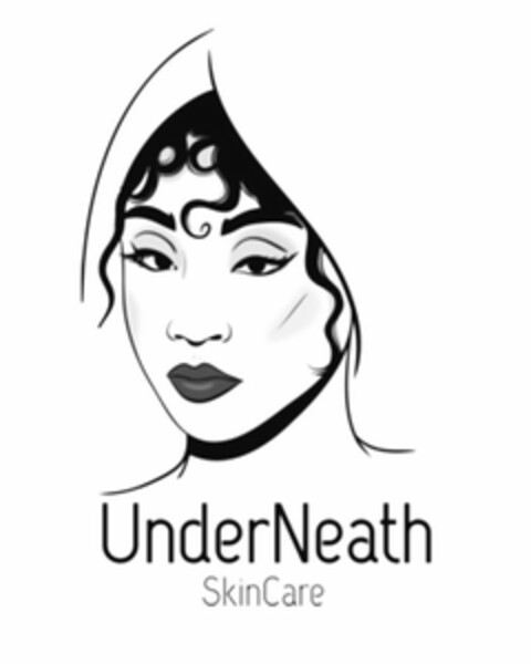 UNDERNEATH SKINCARE Logo (USPTO, 31.03.2020)