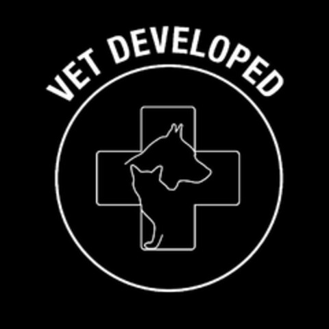 VET DEVELOPED Logo (USPTO, 21.05.2020)