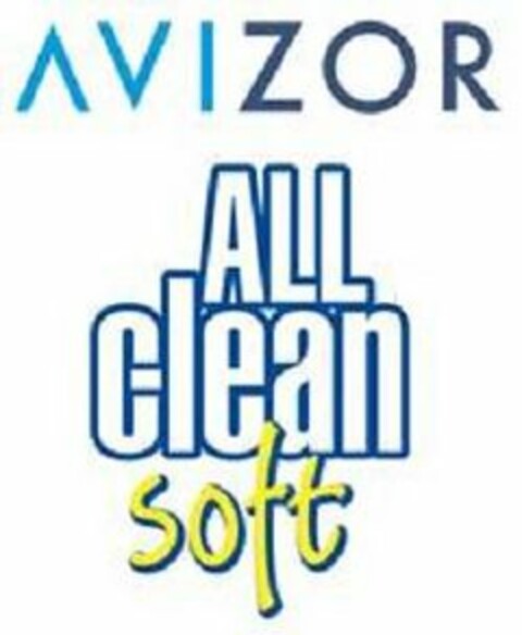 AVIZOR ALL CLEAN SOFT Logo (USPTO, 06/18/2020)