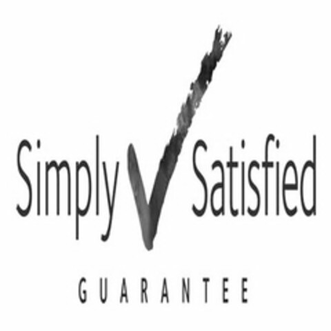 SIMPLY SATISFIED GUARANTEE Logo (USPTO, 20.06.2020)