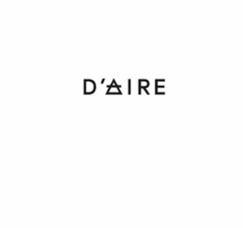 D'AIRE Logo (USPTO, 07/14/2020)