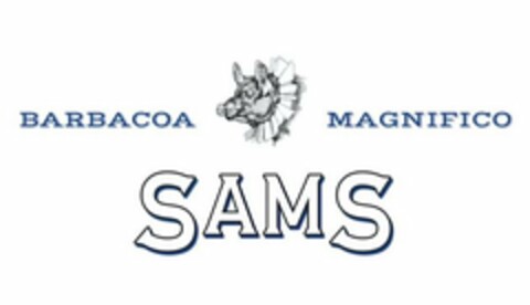 BARBACOA MAGNIFICO SAMS Logo (USPTO, 11.08.2020)