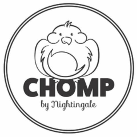 CHOMP BY NIGHTINGALE Logo (USPTO, 17.09.2020)