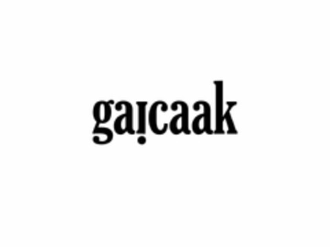 GAICAAK Logo (USPTO, 09/17/2020)