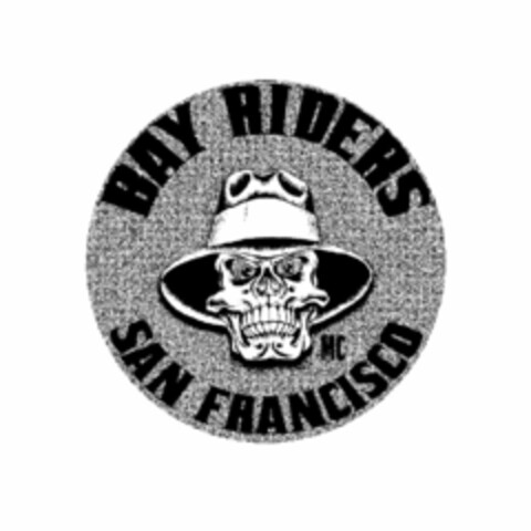 BAY RIDERS MC SAN FRANCISCO Logo (USPTO, 01/13/2009)