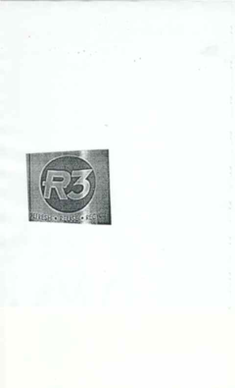 R3 REFRESH · REUSE · RECYCLE Logo (USPTO, 24.08.2009)