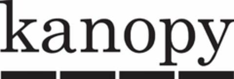 KANOPY Logo (USPTO, 18.01.2019)
