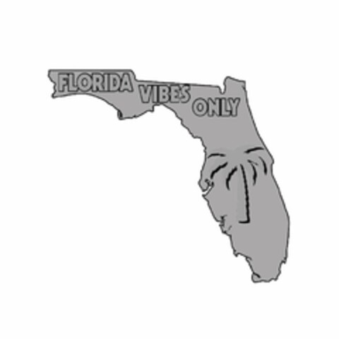 FLORIDA VIBES ONLY Logo (USPTO, 05/11/2020)