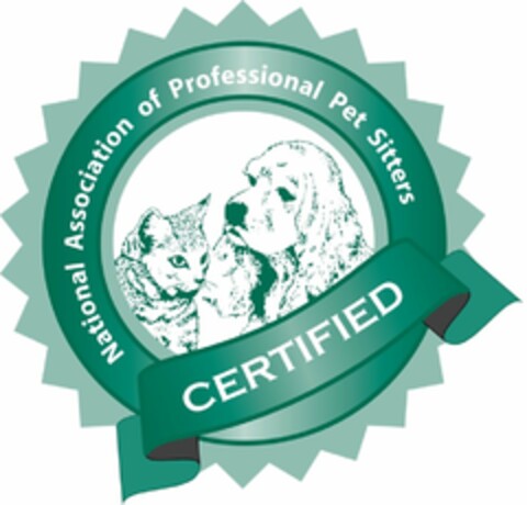 NATIONAL ASSOCIATION OF PROFESSIONAL PET SITTERS CERTIFIED Logo (USPTO, 02/25/2009)