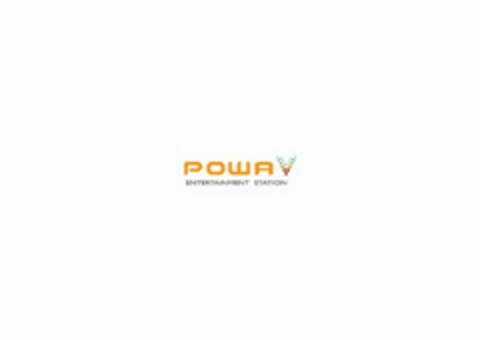 POWA V ENTERTAINMENT STATION Logo (USPTO, 16.11.2010)