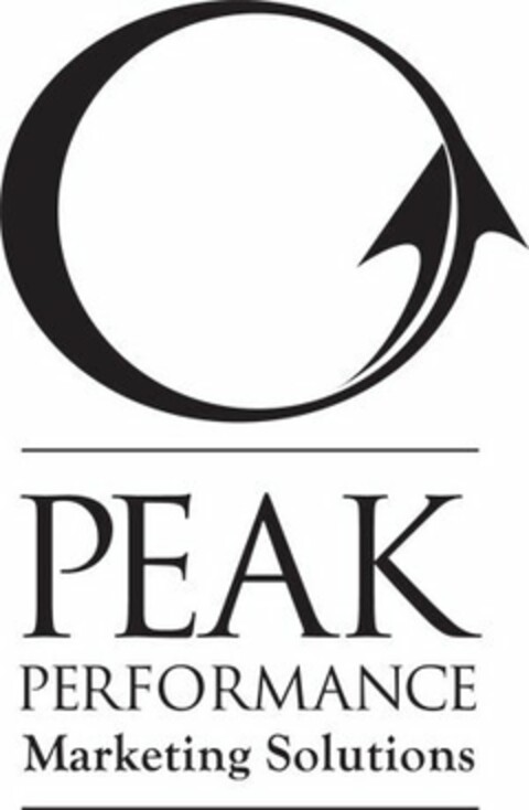 PEAK PERFORMANCE MARKETING SOLUTIONS Logo (USPTO, 15.02.2011)