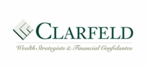 CLARFELD WEALTH STRATEGISTS & FINANCIAL CONFIDANTES Logo (USPTO, 03.03.2011)