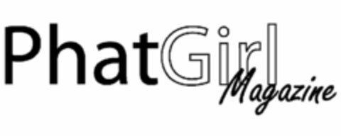 PHAT GIRL MAGAZINE Logo (USPTO, 16.05.2011)